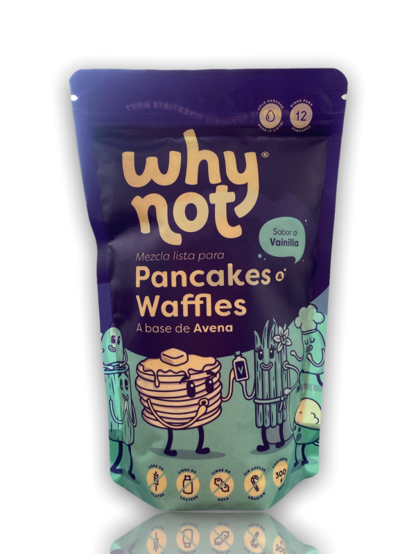 WHY NOT MEZCLA PARA PANCAKES SABOR A VAINILLA x 300gr