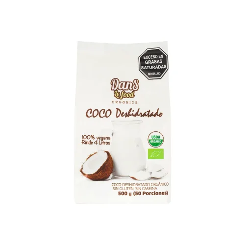 DANS LECHE DE COCO ORGANICA x 500gr