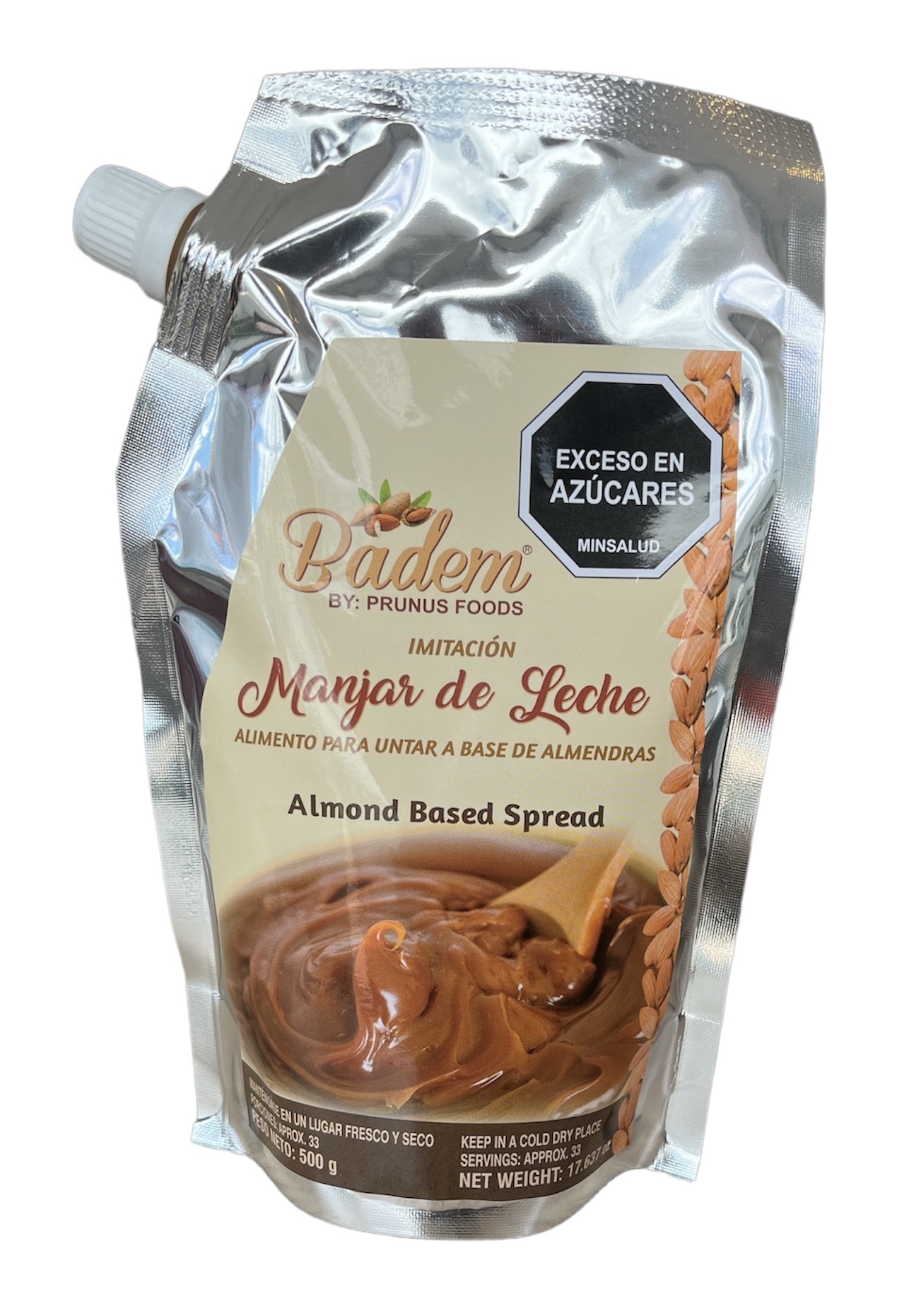 BADEM MANJAR DE LECHE x500gr