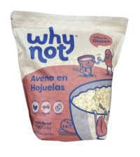 WHY NOT  AVENA EN HOJUELAS x 1000gr