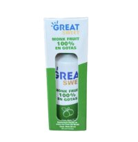 GREAT SWEET MONK FRUIT 100% GOTAS x 50ml