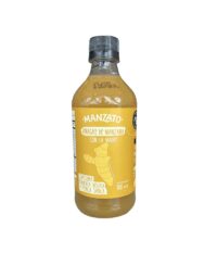 MANZATO VINAGRE DE MANZANA CURCUMA,PIMIENTA NEGRA Y PENCA DE SABILA x 500 ml
