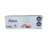 HALVAS ALFAJOR DE ARROZ RELLENO DE AREQUIPE x 6 und