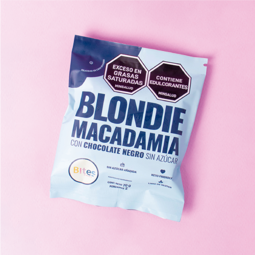 BITES MILAH´S BLONDIE DE MACADAMIA NEGRO