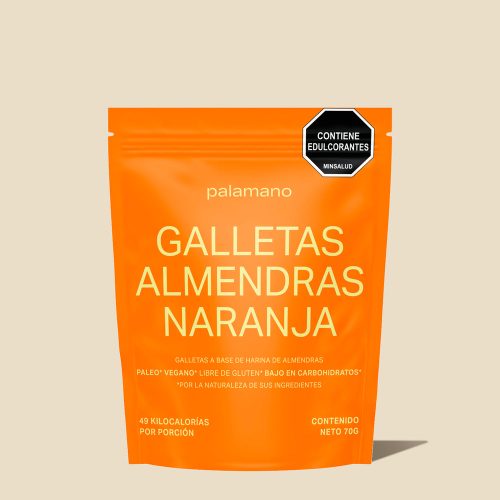 PALAMANO GALLETAS ALMENDRAS NARANJA