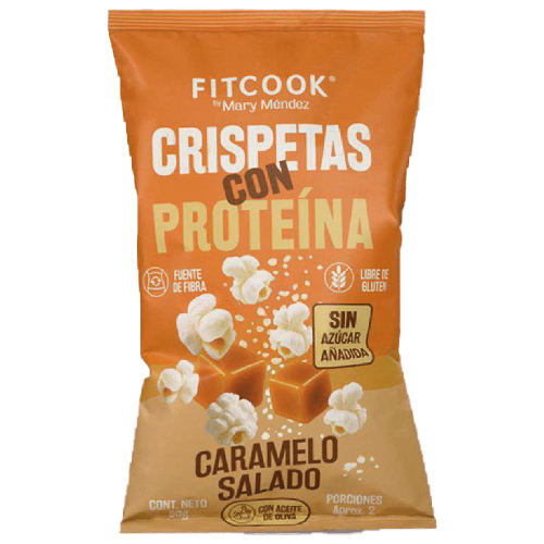 FIT COOK CRISPETAS CARAMELO SALADO