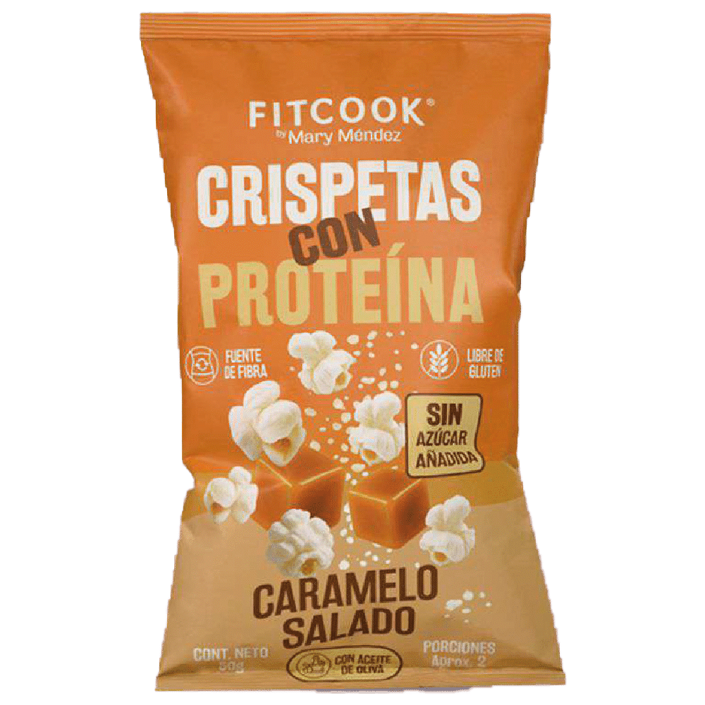 FIT COOK CRISPETAS CARAMELO SALADO